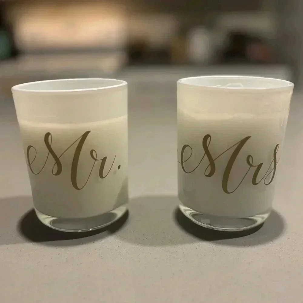 Mr. And Mrs. Candles never used - Picture 6 of 6